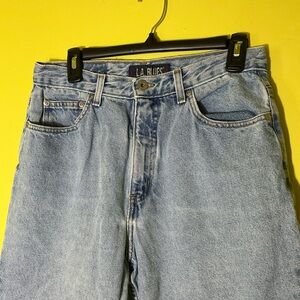 Vintage 90s Light blue LA Blues denim blue  jeans